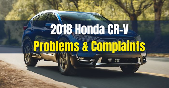 2018 honda crv problems