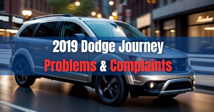 2019 dodge journey problems