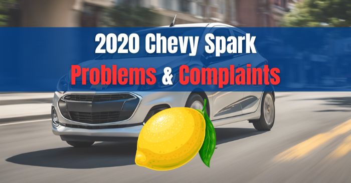 2020 chevy spark problems