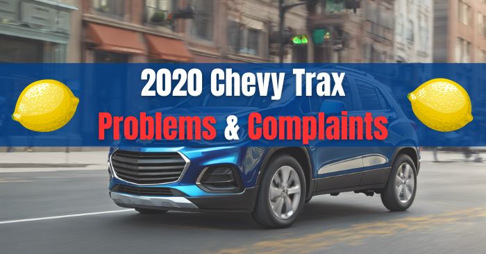 2020 chevy trax problems