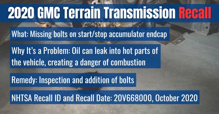 2020 gmc transmission problems