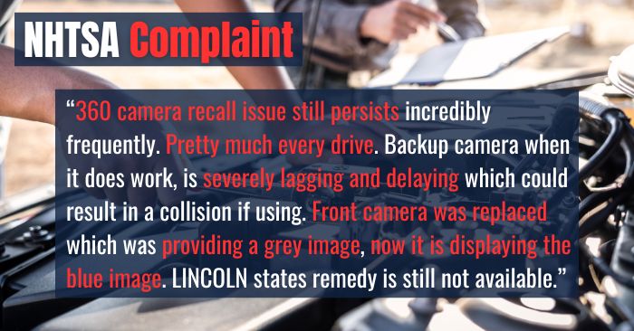 2020 lincoln corsair complaints