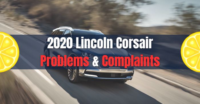 2020 lincoln corsair problems