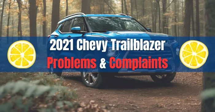 2021 chevy blazer problems