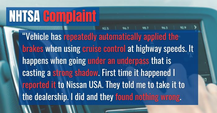 2022 nissan frontier complaints