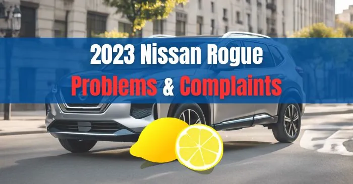 2023 nissan rogue problems