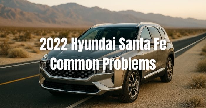 2022 hyundai santa fe problems