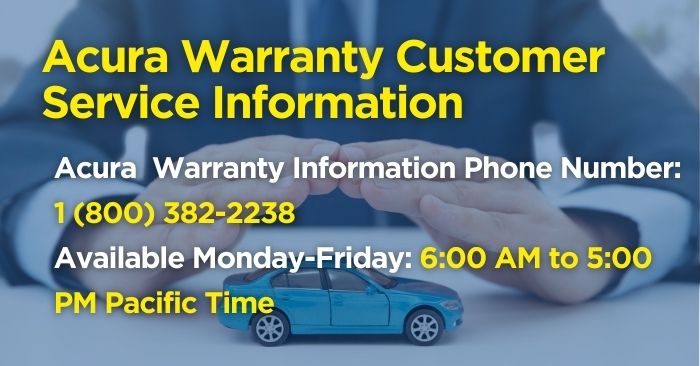 accura warranty customer service info