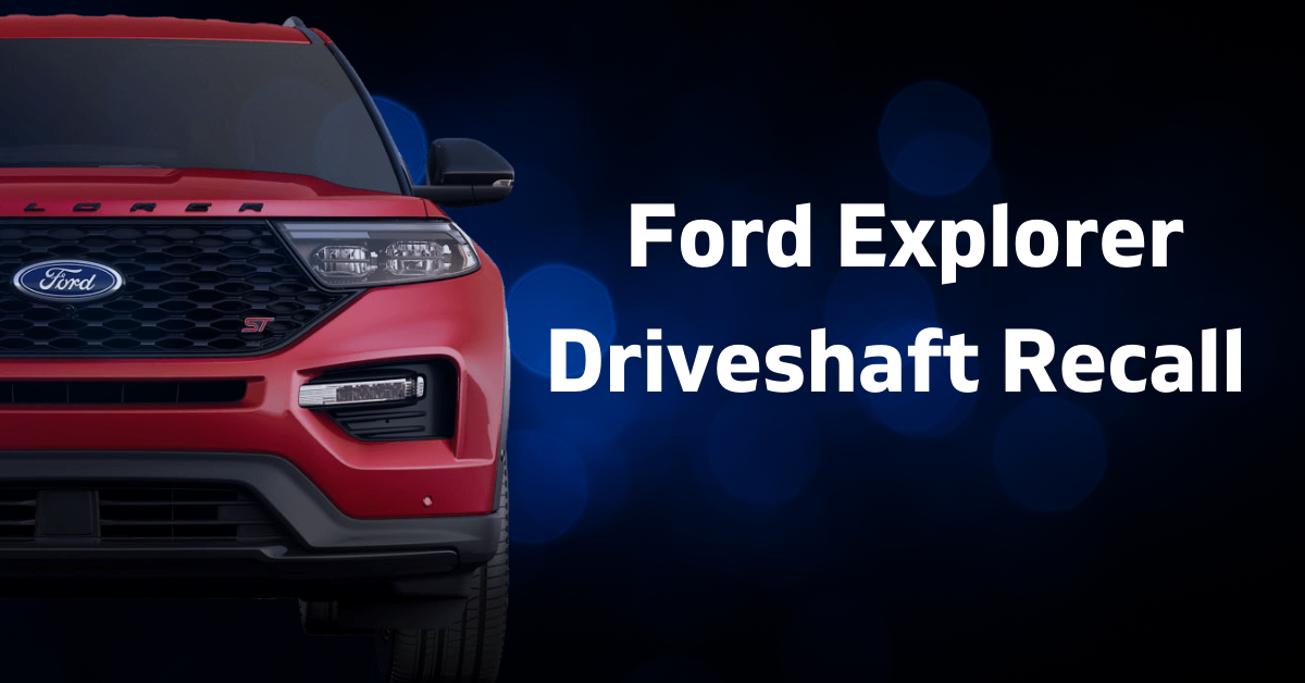 Ford Explorer Driveshaft Article Image