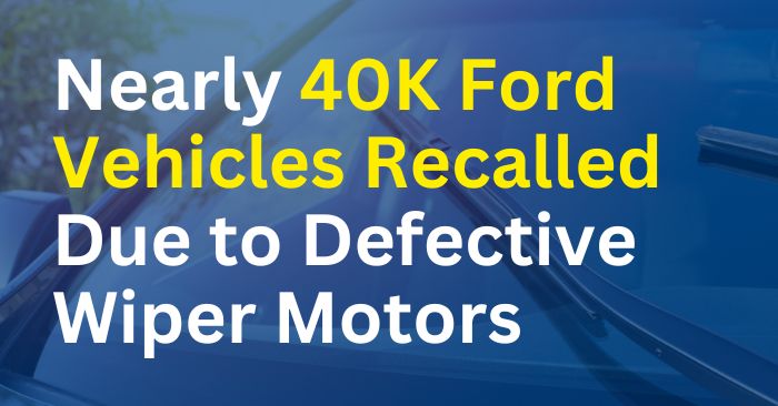 ford defective wiper recall