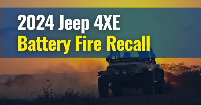 4xe recall jeep