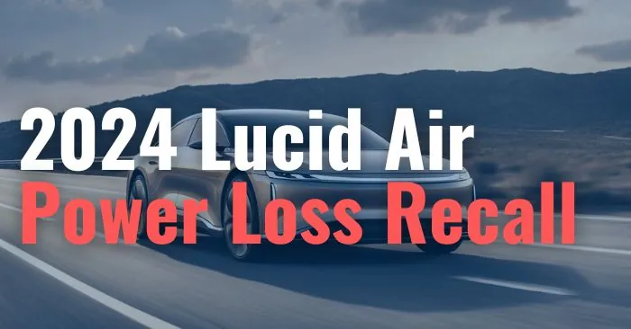 lucid air power loss recall