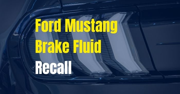 mustang brake recall