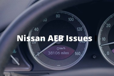 Nissan AEB Issues