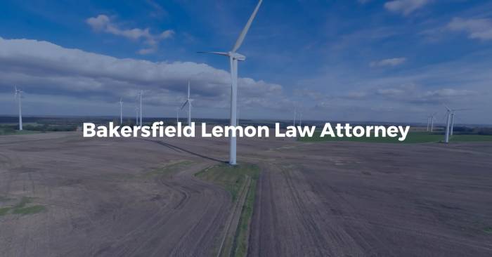 bakersfield lemon lawyers