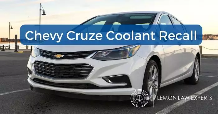 chevy cruze leaking coolant