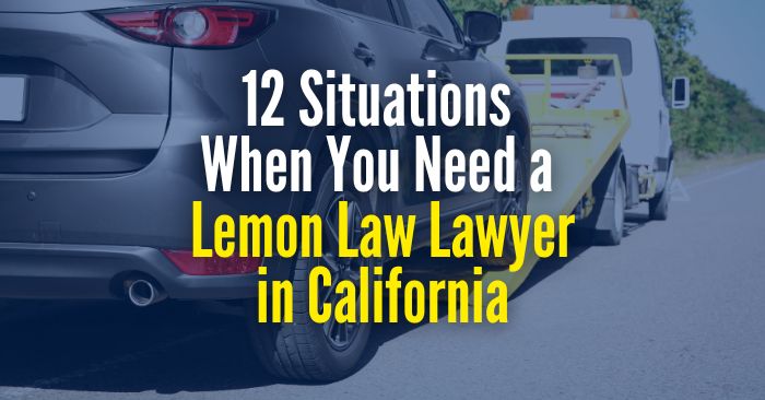 Do you need a lawyer for lemon law California?