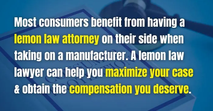 do you need a lemon law lawyer in california