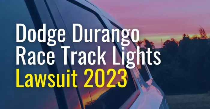 recall dodge durango race track tail lights