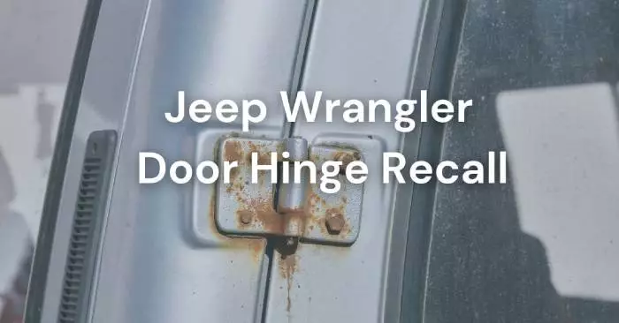 jeep door hinge recall