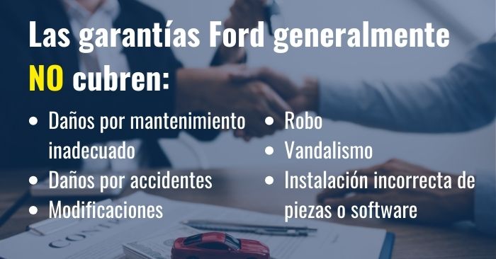 garantía de ford 
