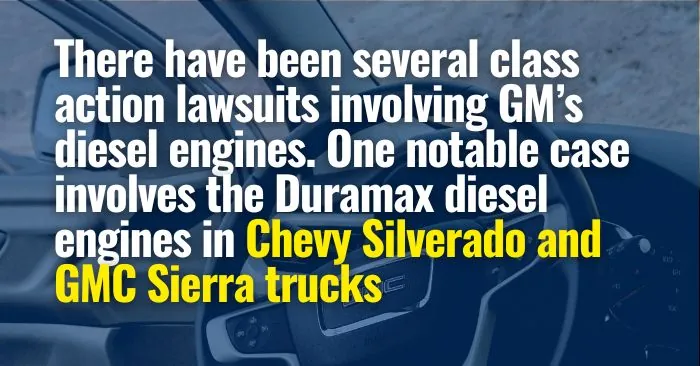 GMC 3.0 Diesel lawsuits