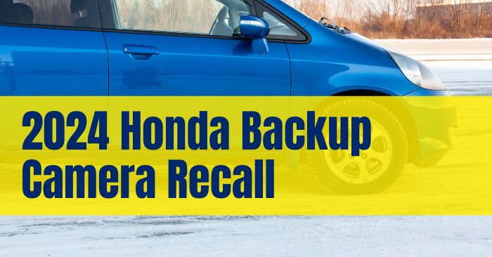 backup camera recall honda