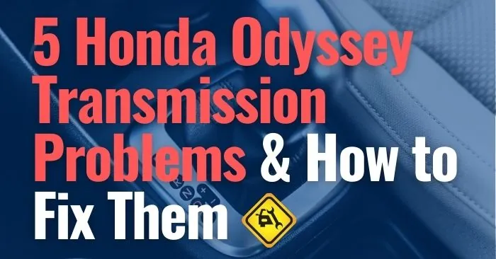 honda odyssey transmission probems