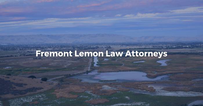 fremont lemon law