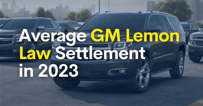 gm lemon law settlements