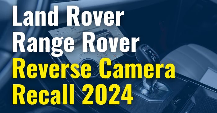 range rover camera recall