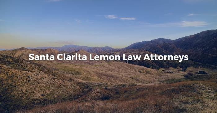 lemon law santa clarita
