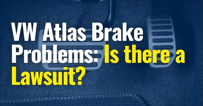 vw atlas brake problems